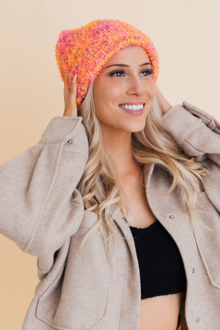 Fuzzy Fluff Toast Beanie - NeoKira Unlimited