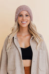 Fuzzy Fluff Toast Beanie Beanies Leto Collection Mocha  