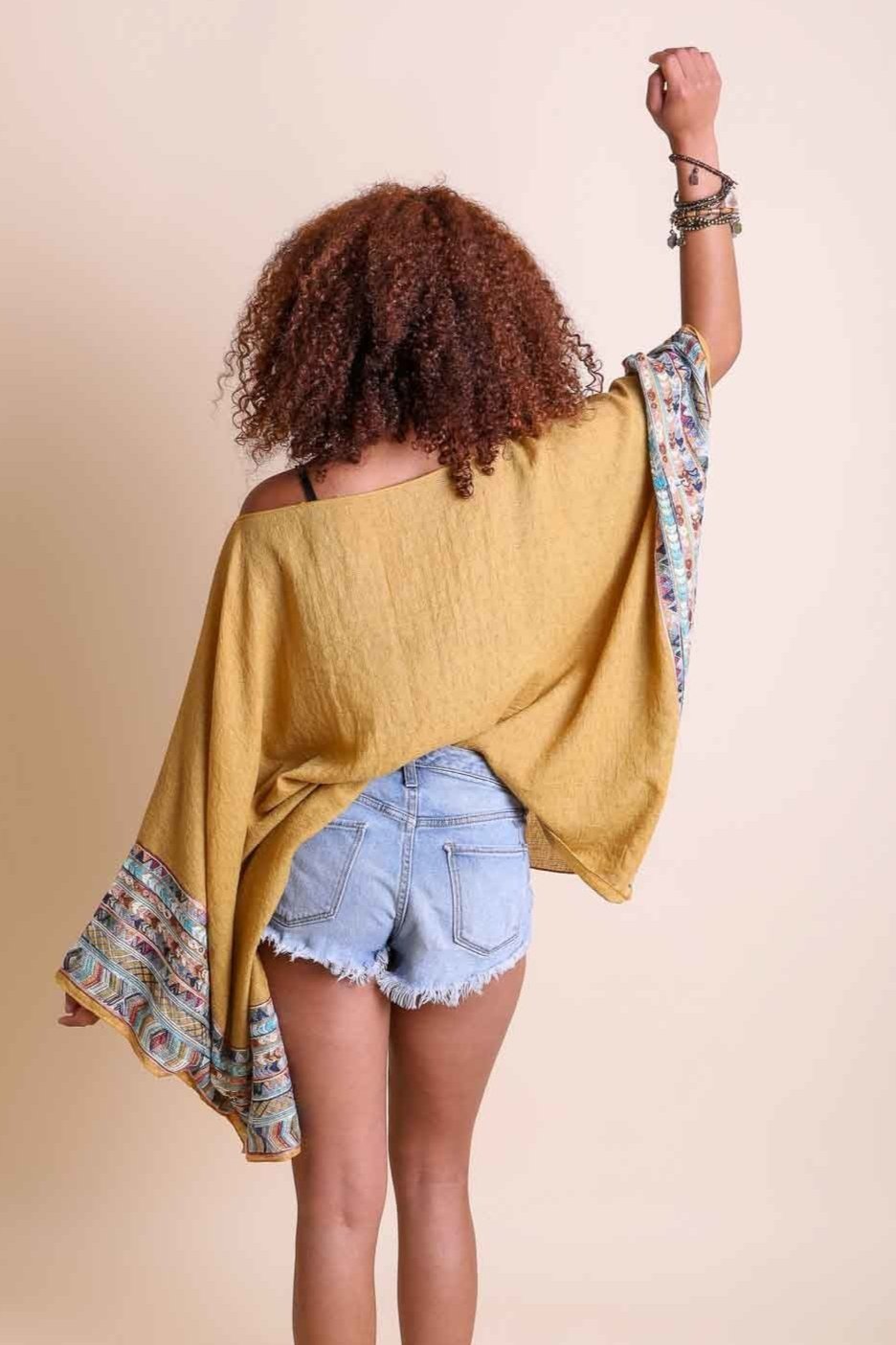 Geometric Embroidered Tunic - NeoKira Unlimited