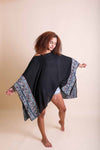 Geometric Embroidered Tunic Kimono Leto Collection   