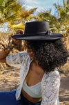 Gold Ring Buckle Bolero Hat Hats Leto Collection   