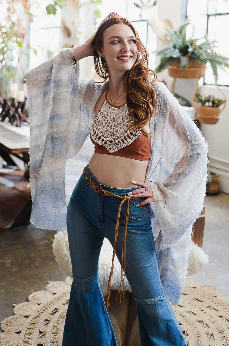 High Neck Crochet Lace Bralette – Stylish Layering Essential - NeoKira Unlimited