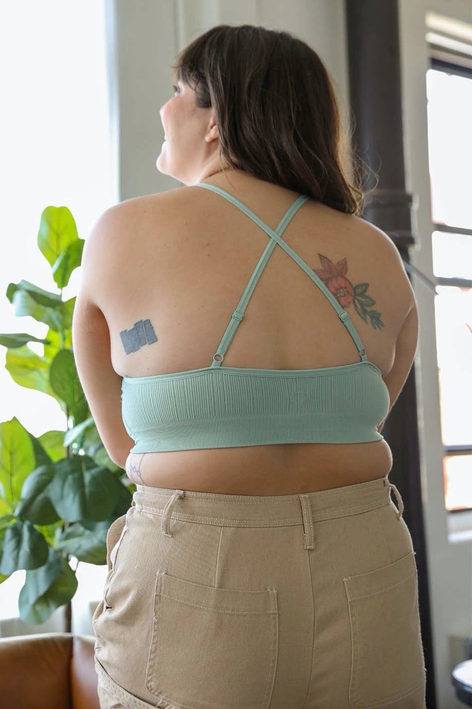 High Neck Crochet Lace Bralette – Stylish Layering Essential - NeoKira Unlimited