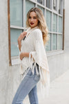 High Neck Poncho Ponchos Leto Collection   