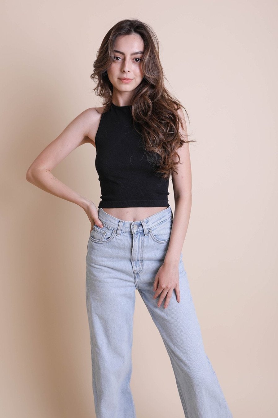 High Neck Racerback Brami - NeoKira Unlimited