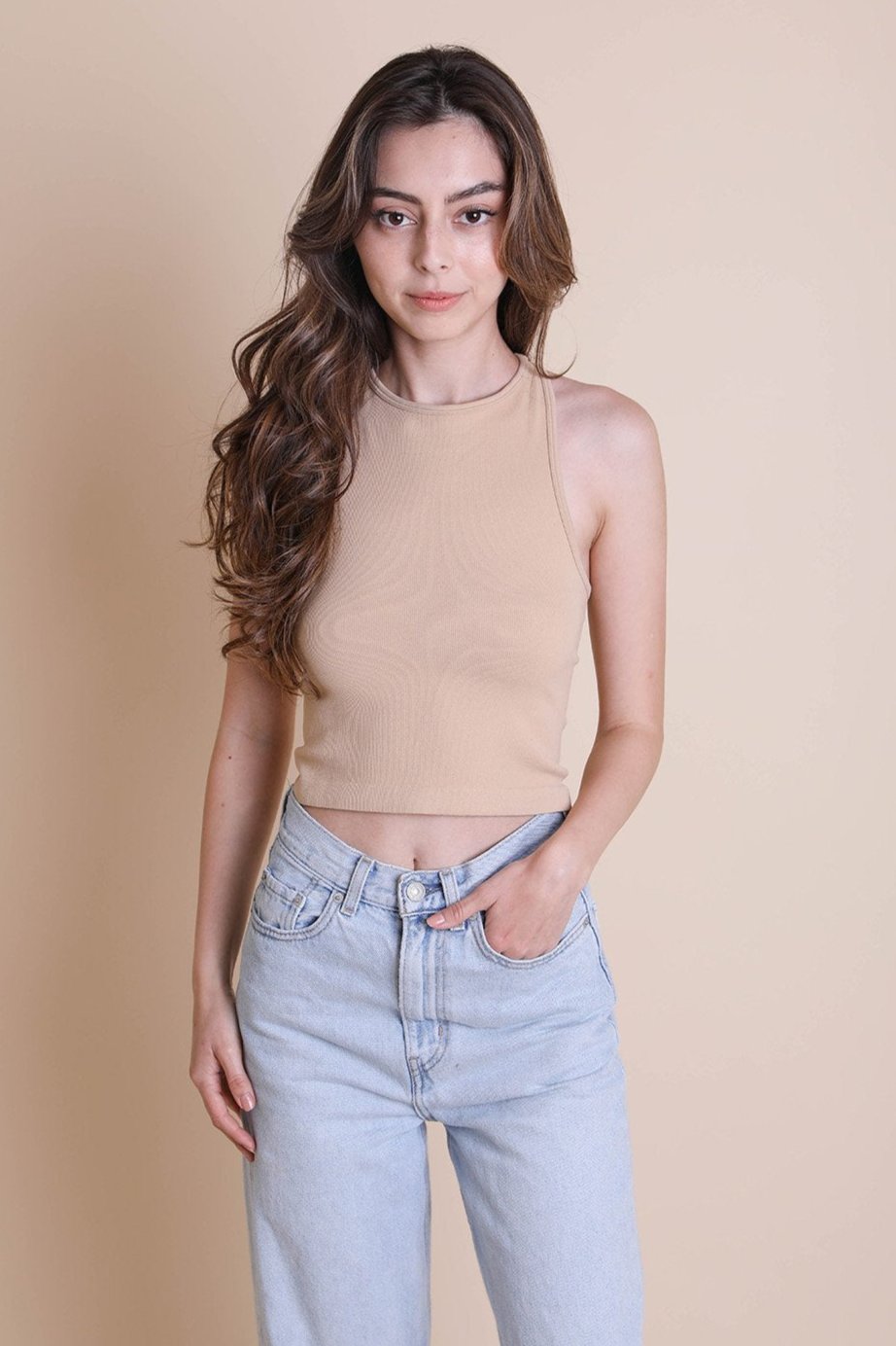 High Neck Racerback Brami - NeoKira Unlimited