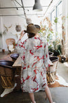 Ikebana Kimono with Belt Kimono Leto Collection   