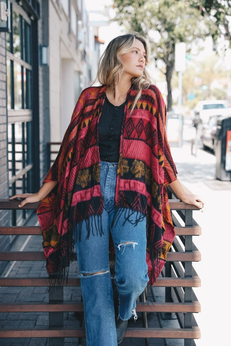 Go West Ruana Ponchos Leto Collection   