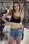 Interwoven Strappy Front Bralette