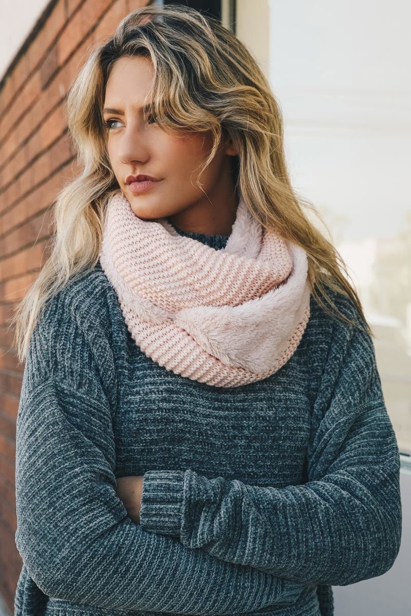 Knit Infinity Scarf Scarves Leto Collection   