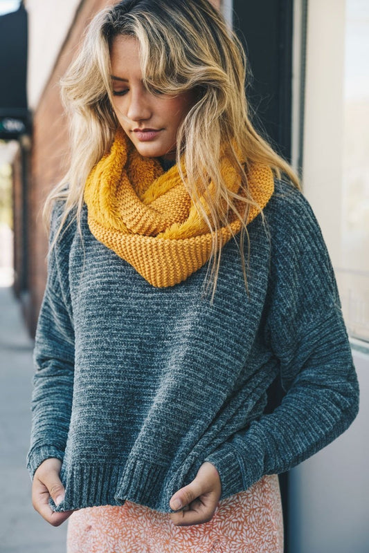Knit Infinity Scarf - NeoKira Unlimited