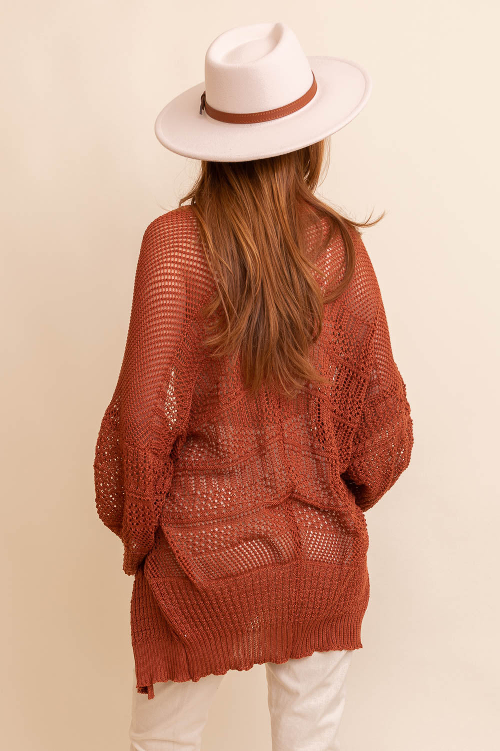 Knit Netted Cardigan - NeoKira Unlimited