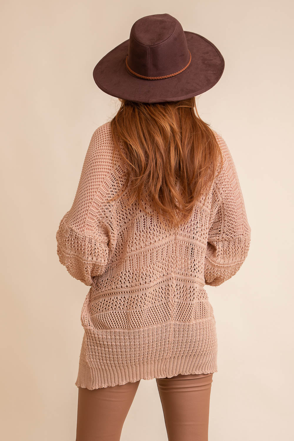 Knit Netted Cardigan ❤️ Cardigan Leto Collection   
