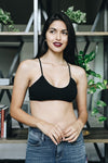 Kylie Racerback Bralette XS/S / Black