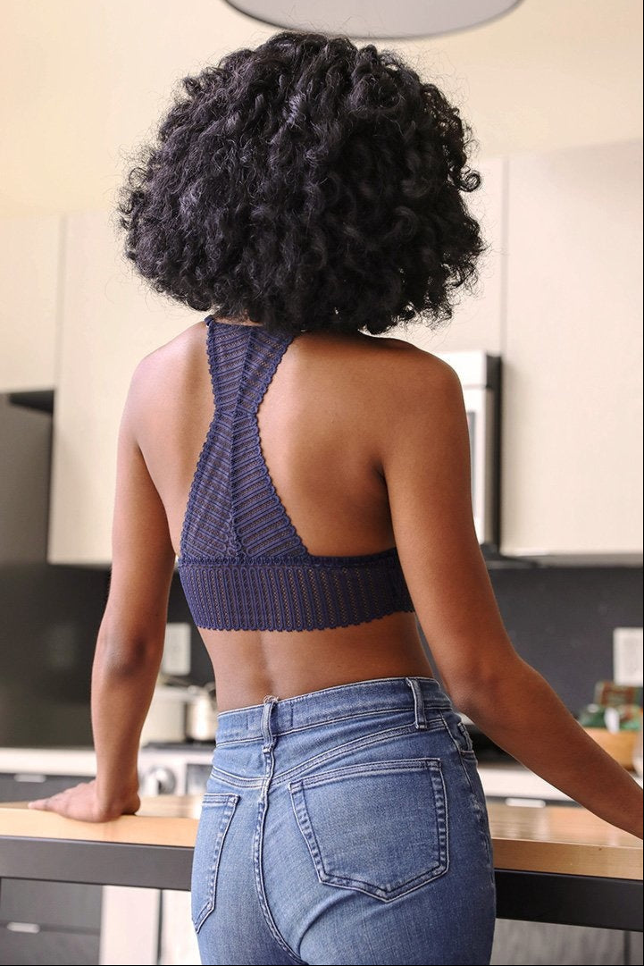Lace Boho Racerback Bralette