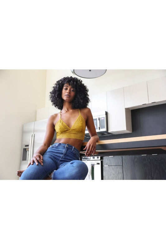 Lace Boho Racerback Bralette - NeoKira Unlimited