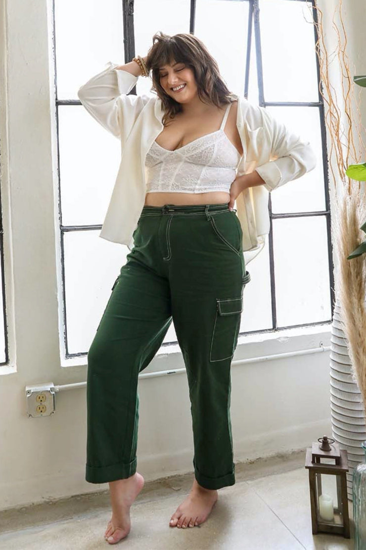 Lace Longline Corset Bralette Plus - NeoKira Unlimited