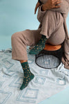 Leopard Knit Socks Socks Leto Collection   