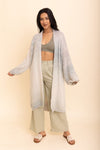 Lounge Around Longline Ombre Cardigan Ponchos Leto Collection   