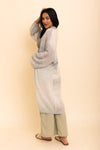 Lounge Around Longline Ombre Cardigan Ponchos Leto Collection   