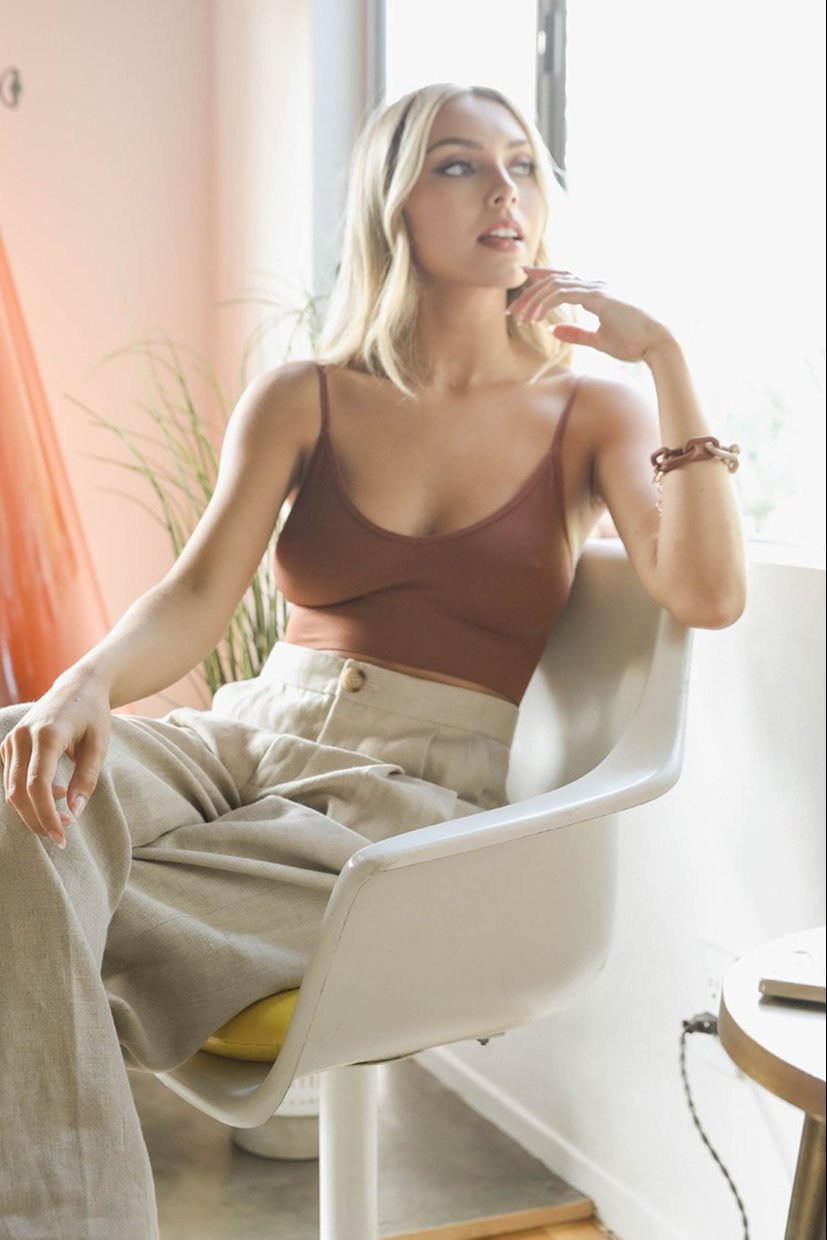 Low Back Seamless Bralette - NeoKira Unlimited