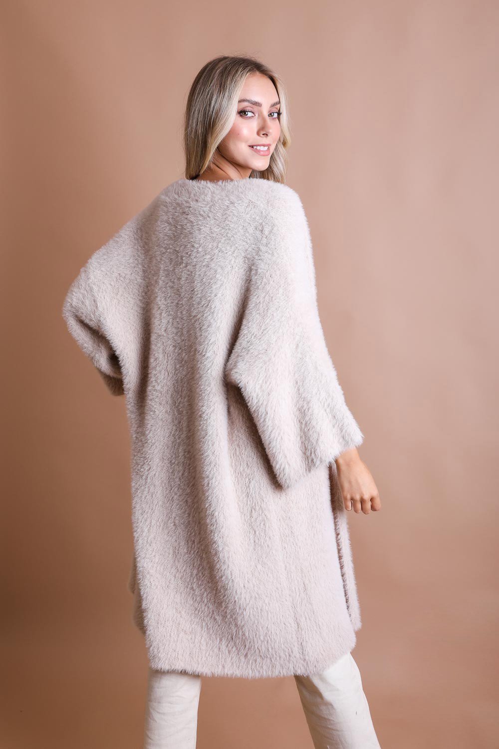Luxe Mohair Knit Cardigan - NeoKira Unlimited