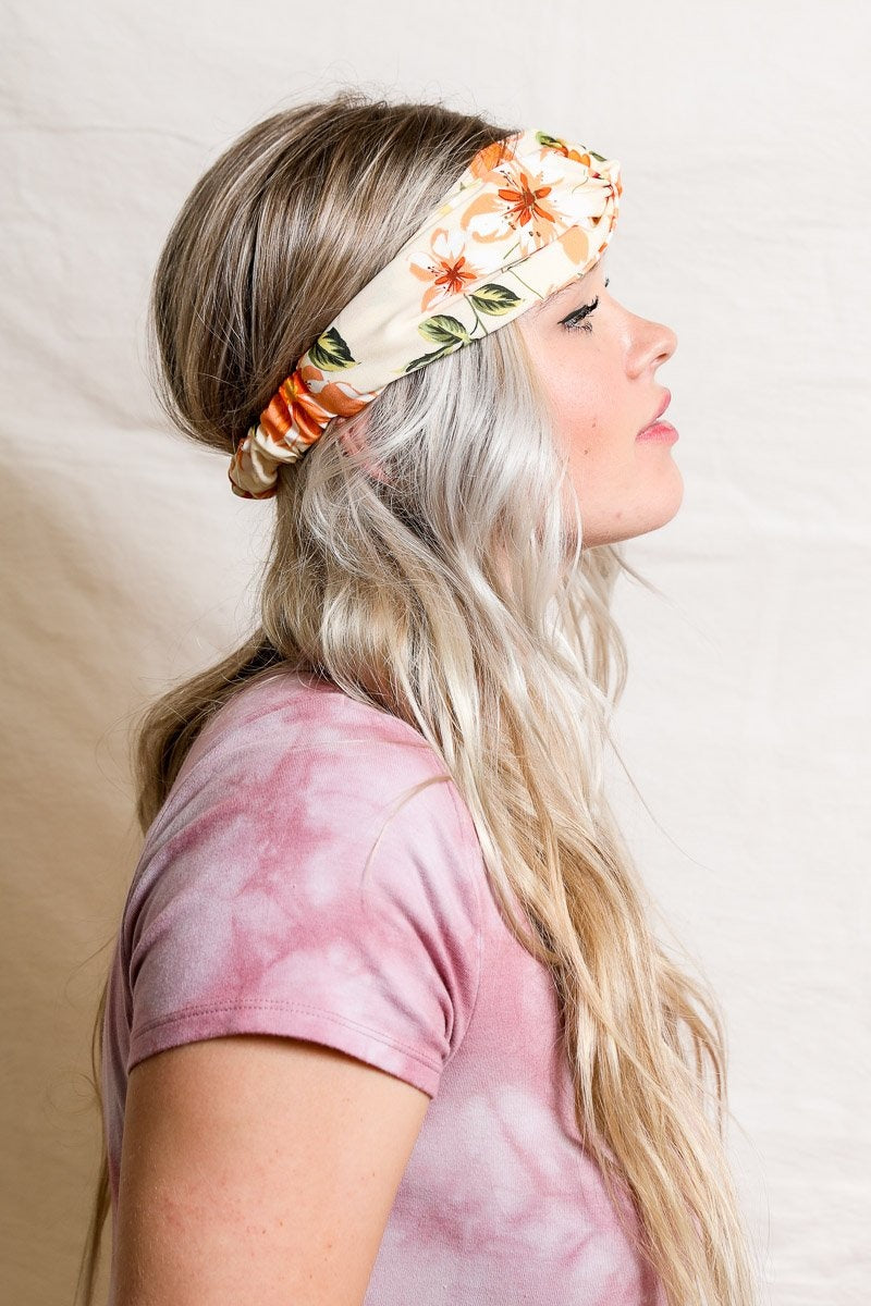 Magnolia Twist Headband Headbands Leto Collection   