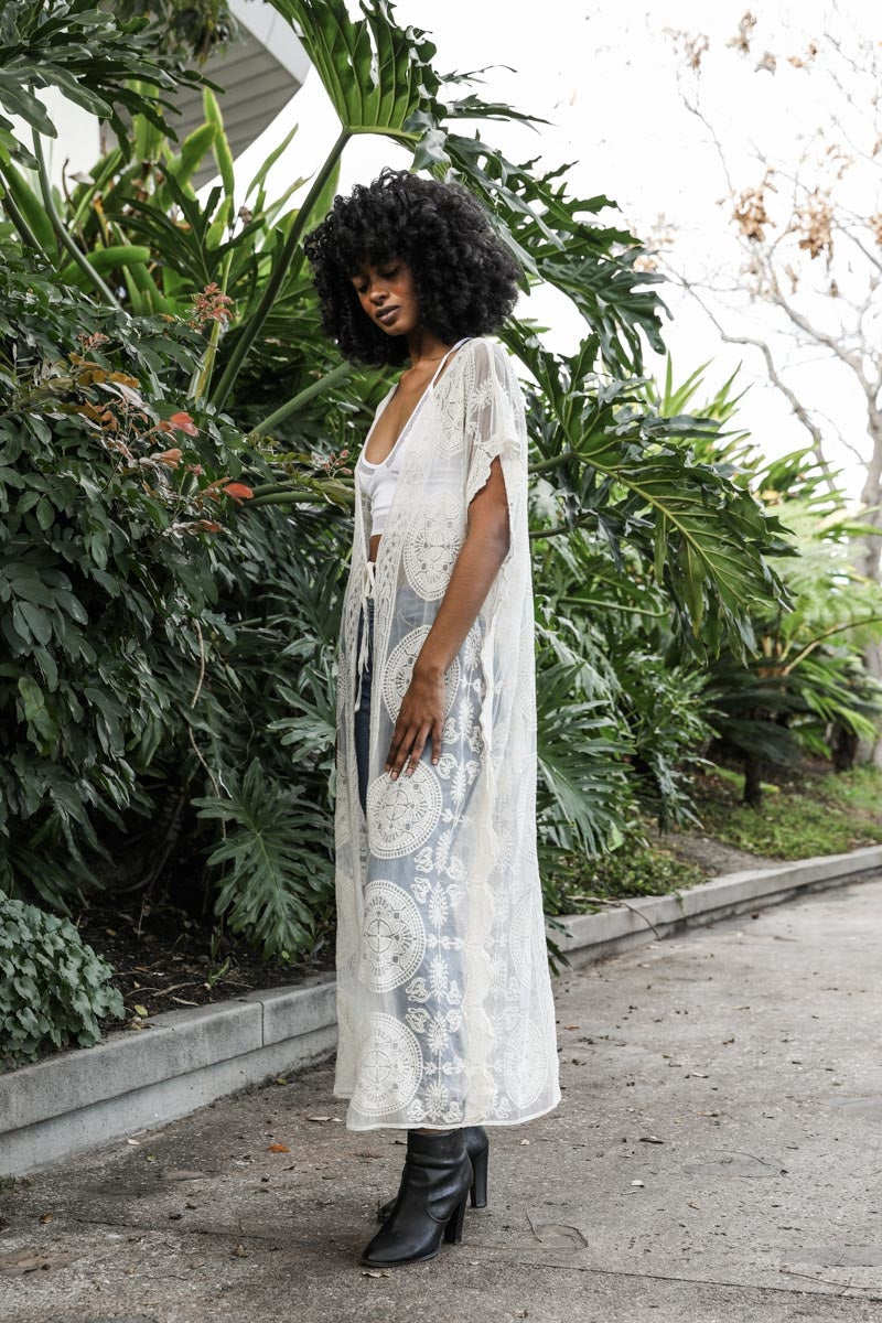 Mandala Dream Duster Kimono Leto Collection   