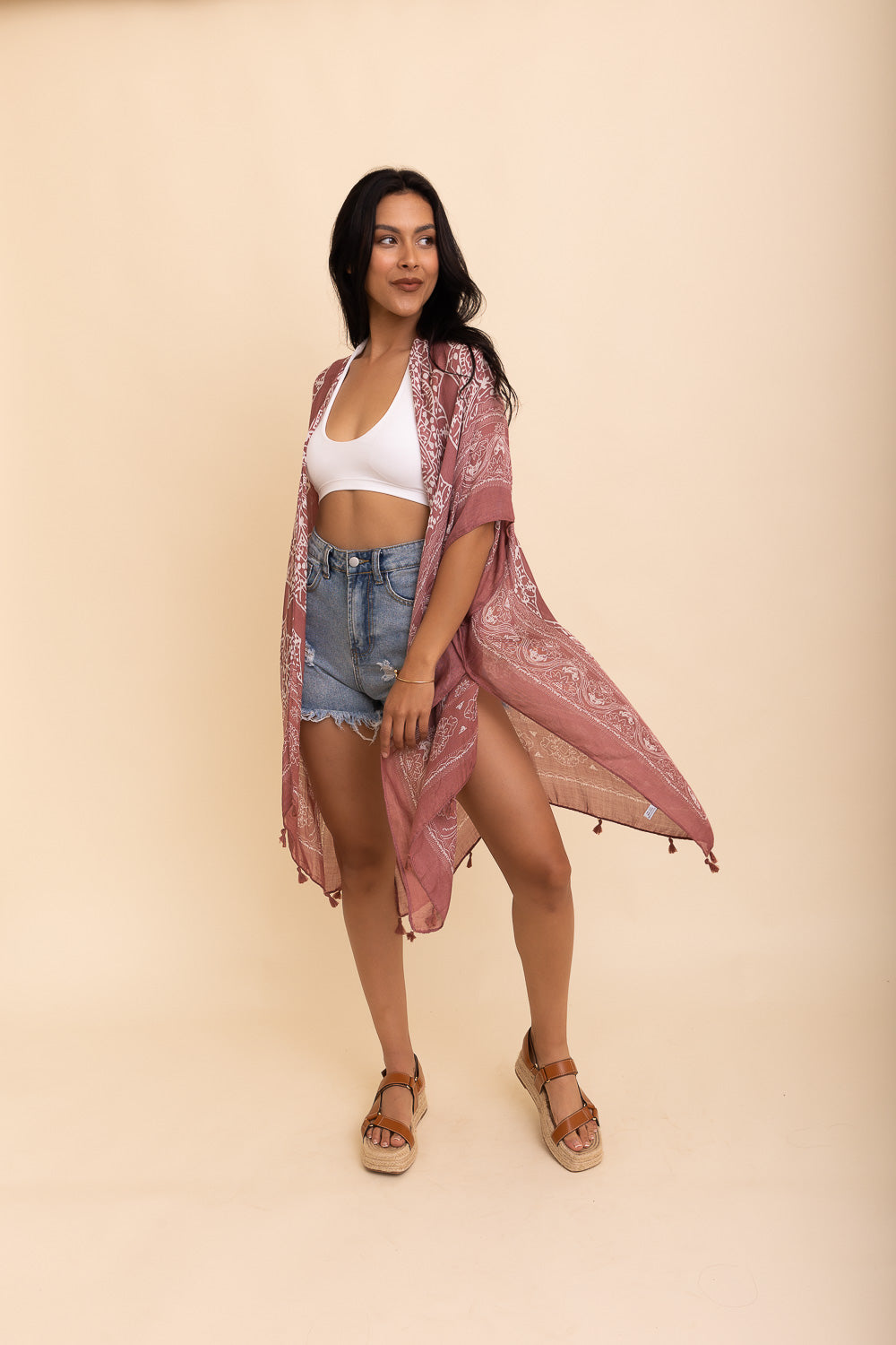 Mandala Tassel Kimono Kimono Leto Collection   