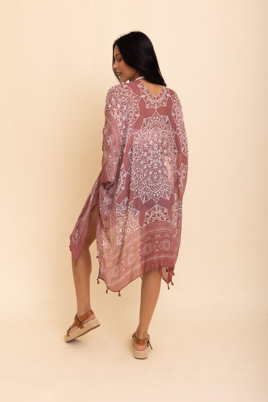Mandala Tassel Kimono - NeoKira Unlimited