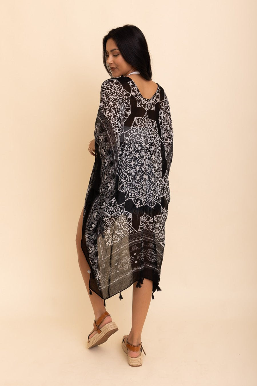 Mandala Tassel Kimono - NeoKira Unlimited