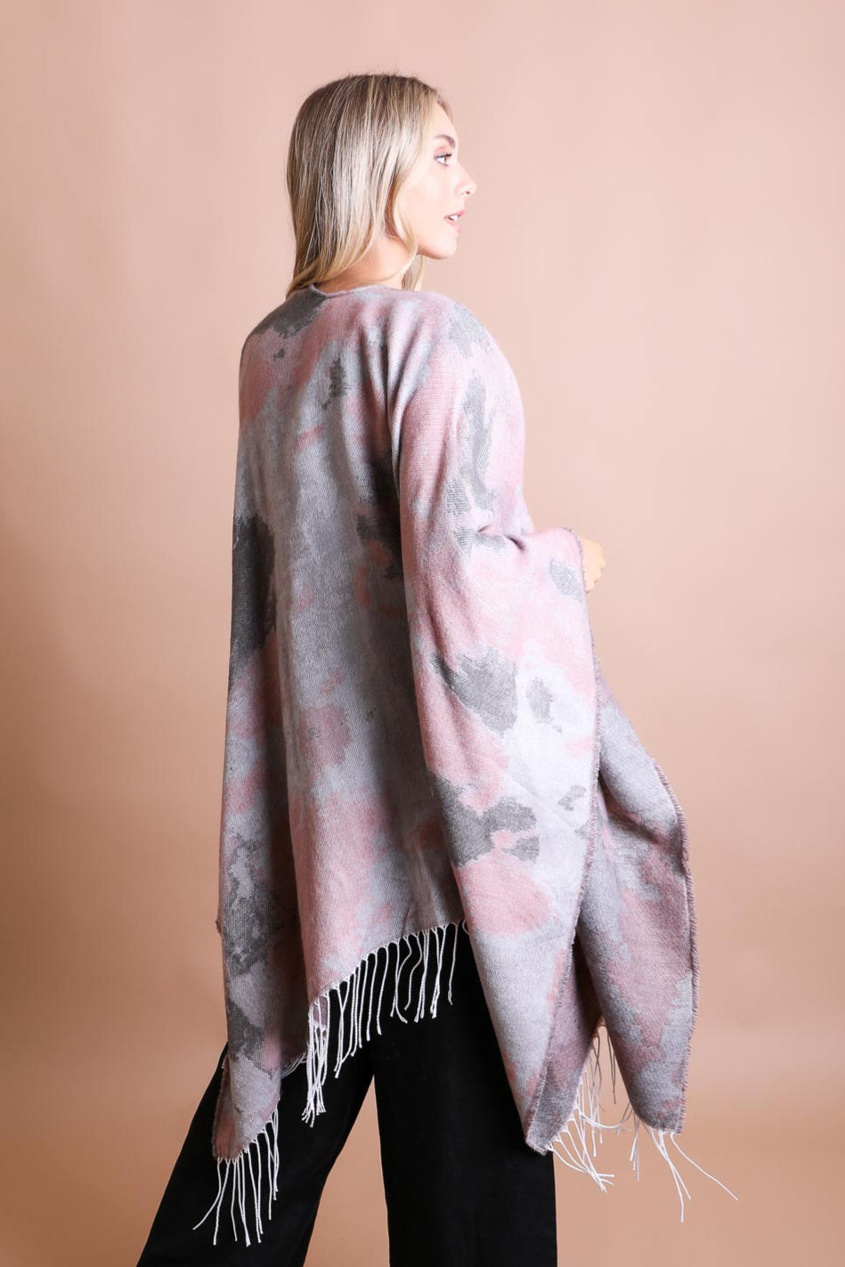 Marble Mirage Ruana Wrap - NeoKira Unlimited