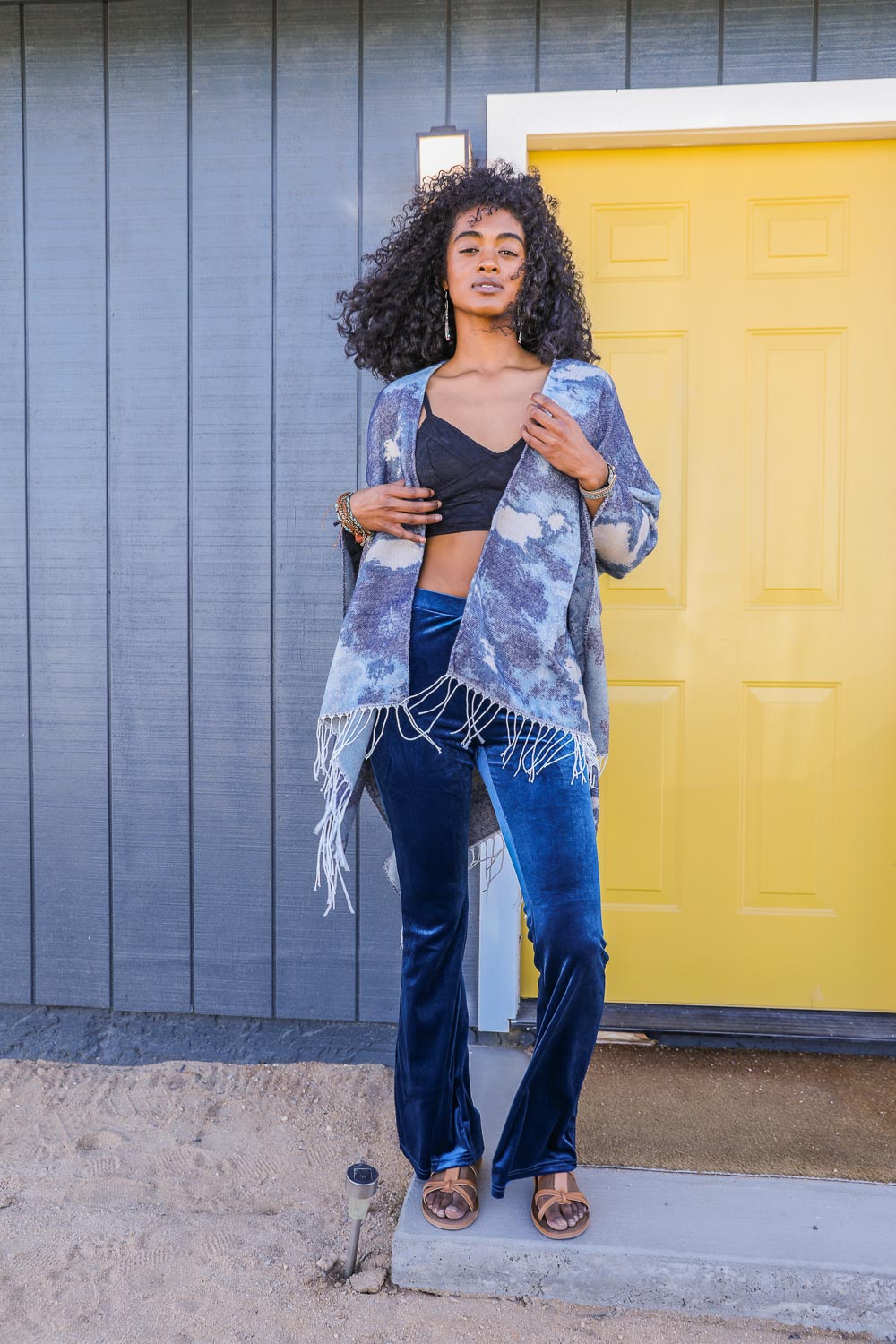 Marble Mirage Ruana Wrap - NeoKira Unlimited