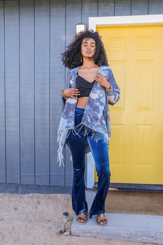 Marble Mirage Ruana Wrap - NeoKira Unlimited