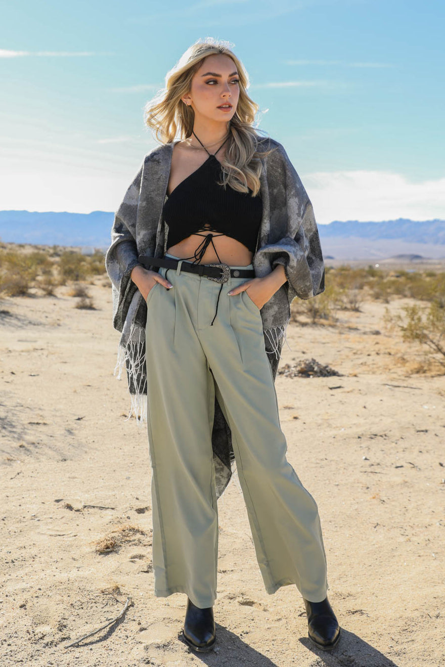 Marble Mirage Ruana Wrap - NeoKira Unlimited