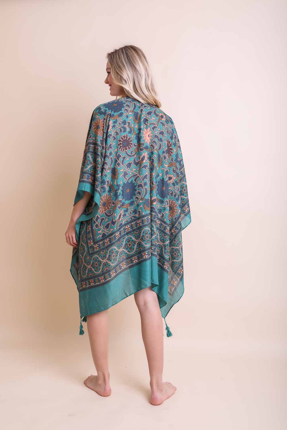 Moroccan Inspired Tapestry Kimono Kimono Leto Collection   