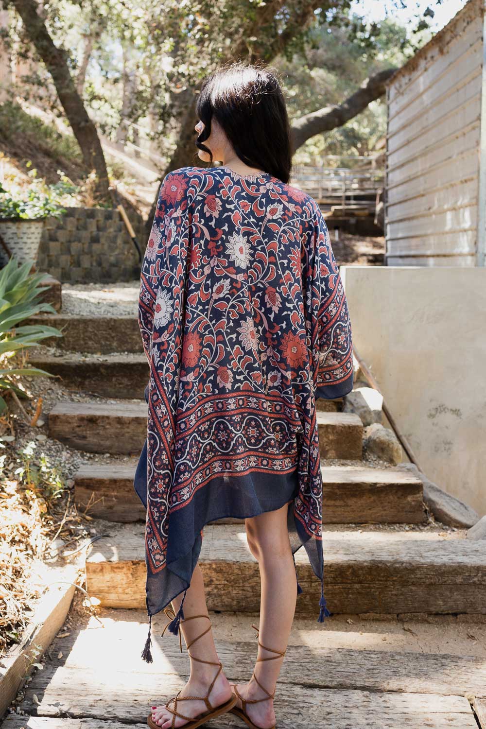 Moroccan Inspired Tapestry Kimono Kimono Leto Collection   