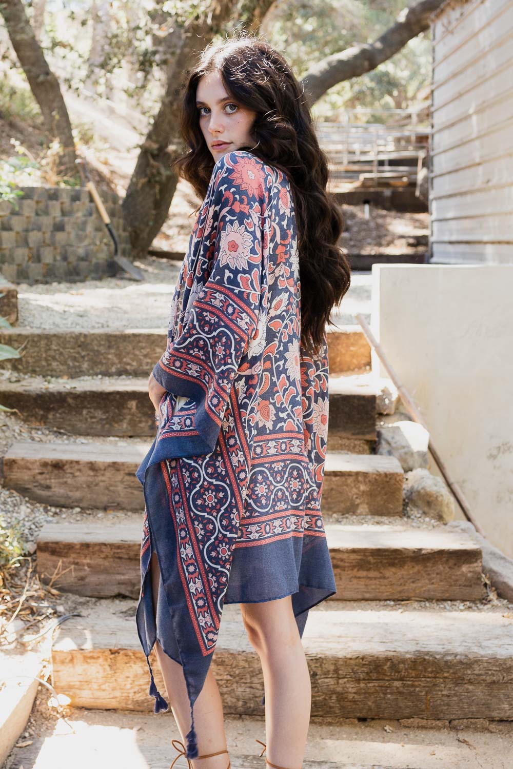 Moroccan Inspired Tapestry Kimono - NeoKira Unlimited