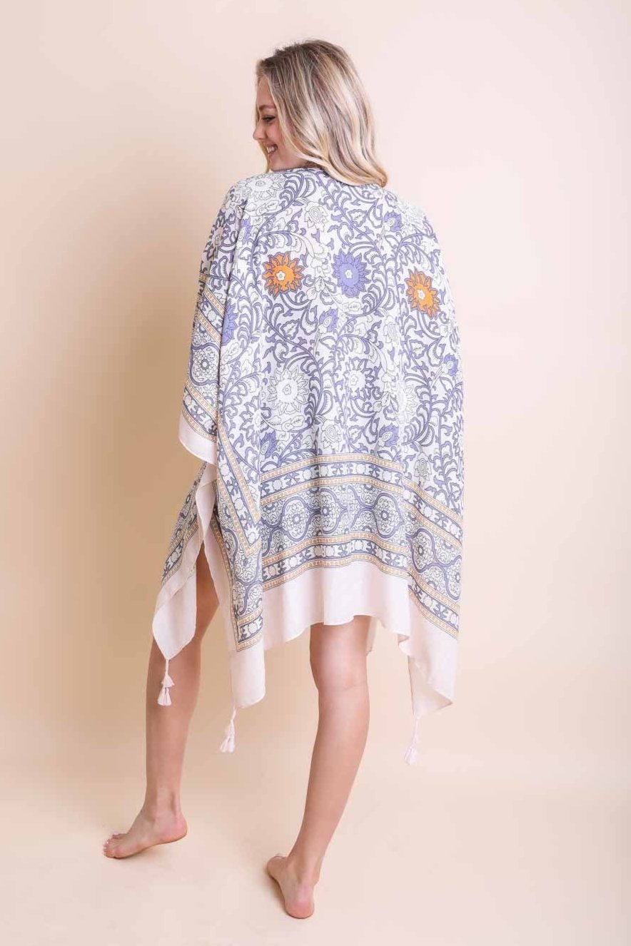 Moroccan Touch Tapestry Kimono - NeoKira Unlimited