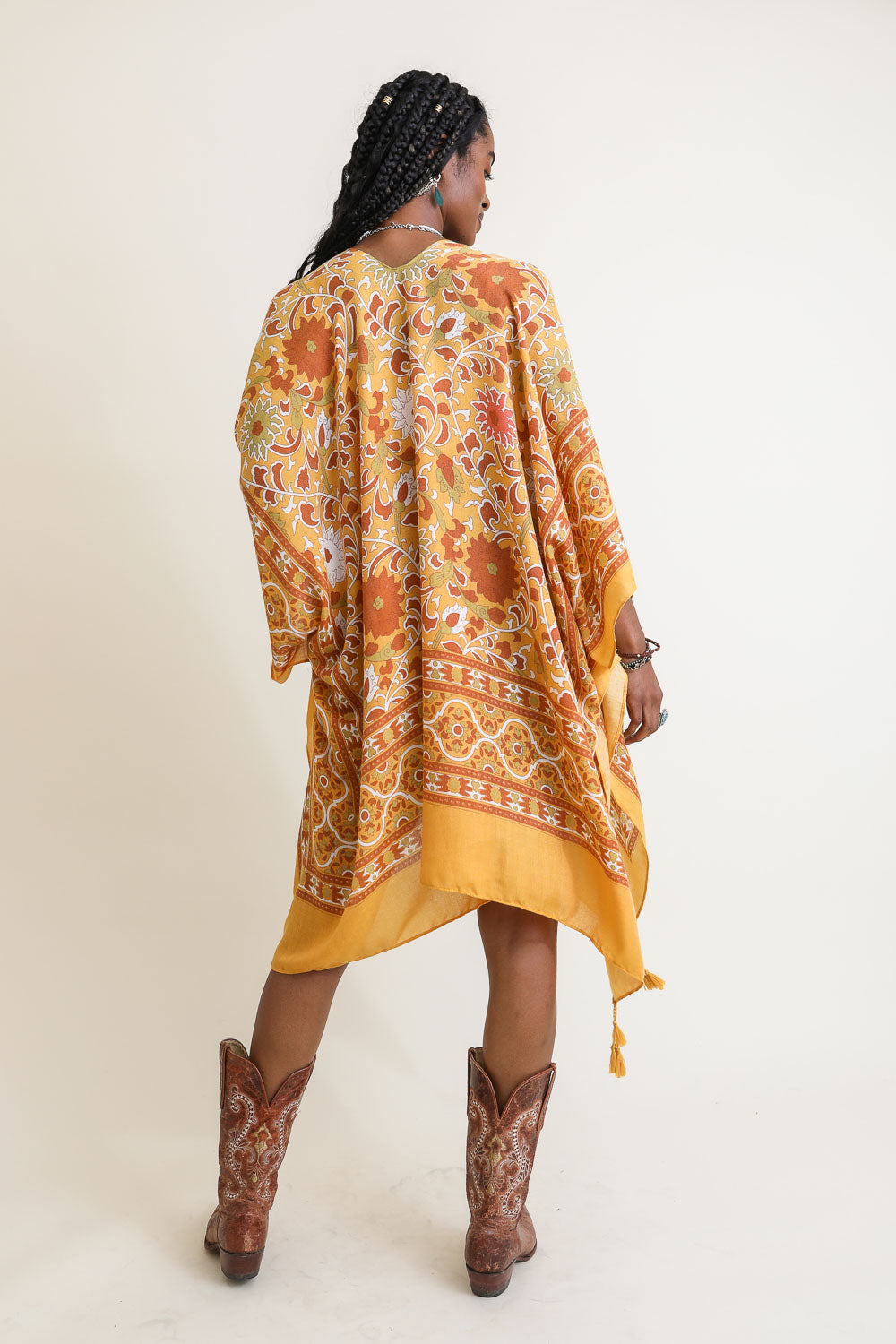 Moroccan Touch Tapestry Kimono - NeoKira Unlimited