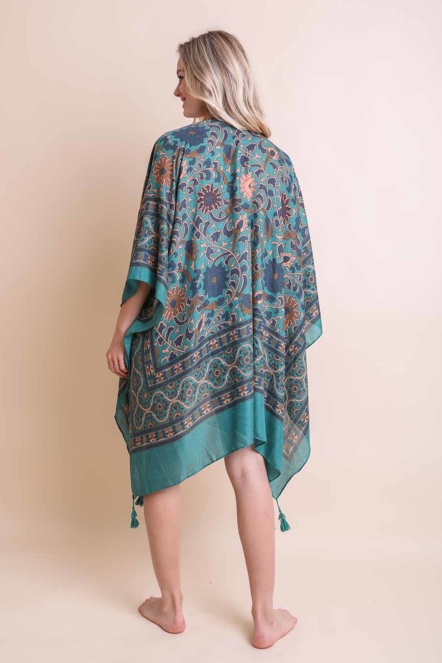 Moroccan Touch Tapestry Kimono - NeoKira Unlimited