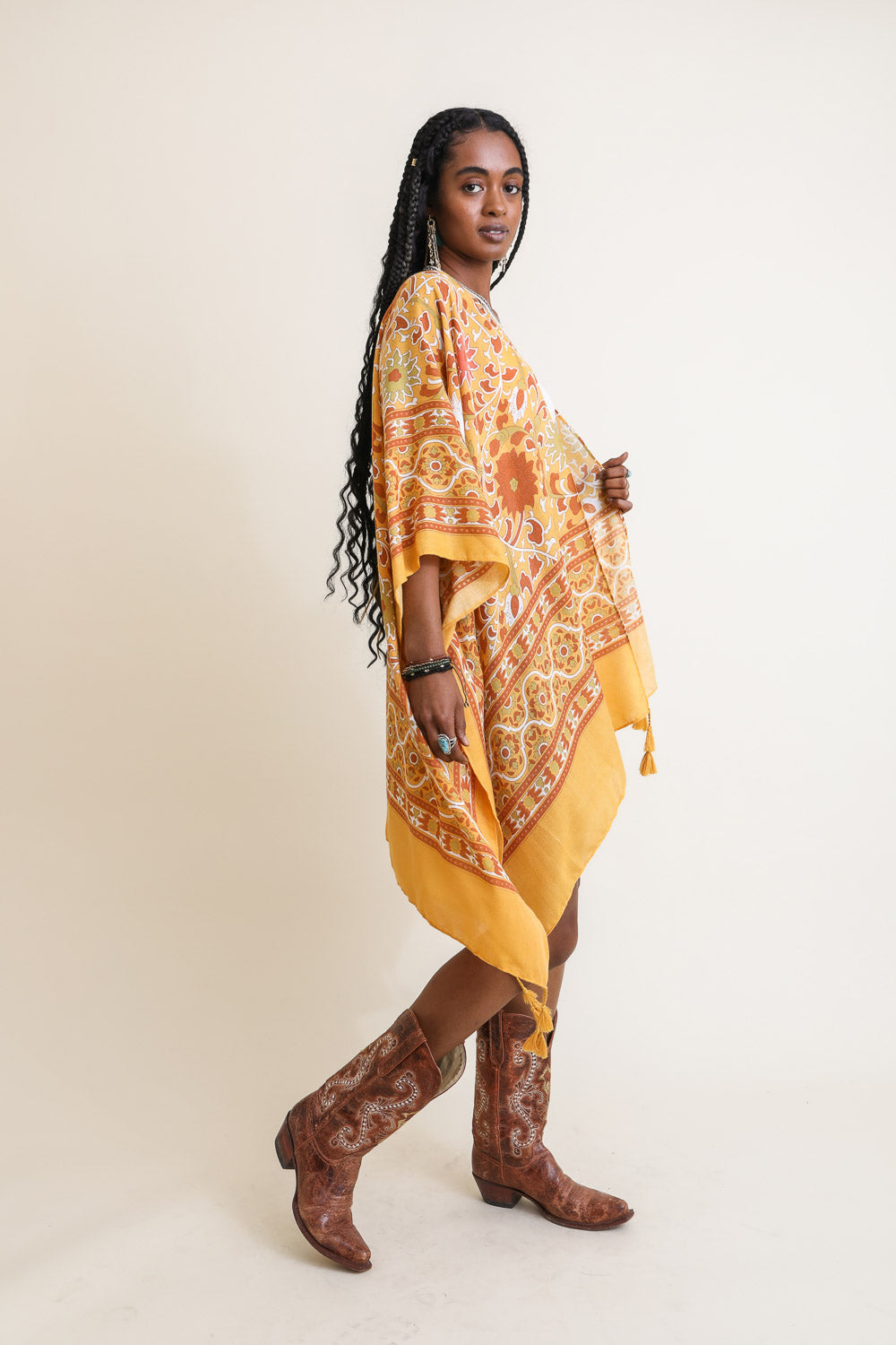 Moroccan Touch Tapestry Kimono - NeoKira Unlimited