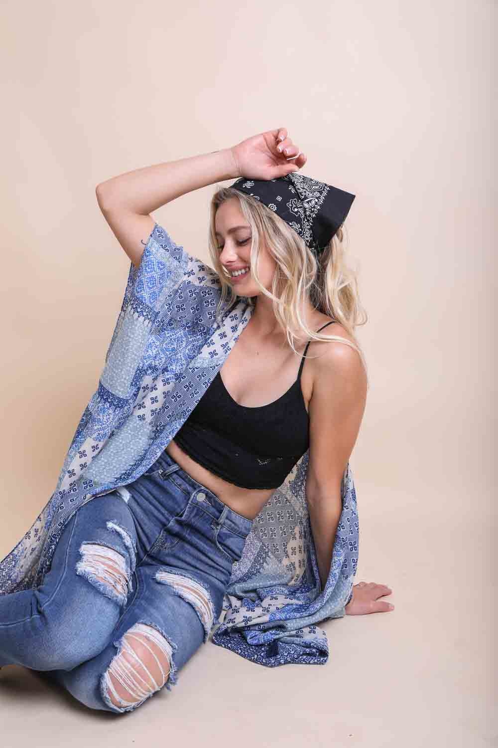 Muted Color Bandana Bandanas Leto Collection   