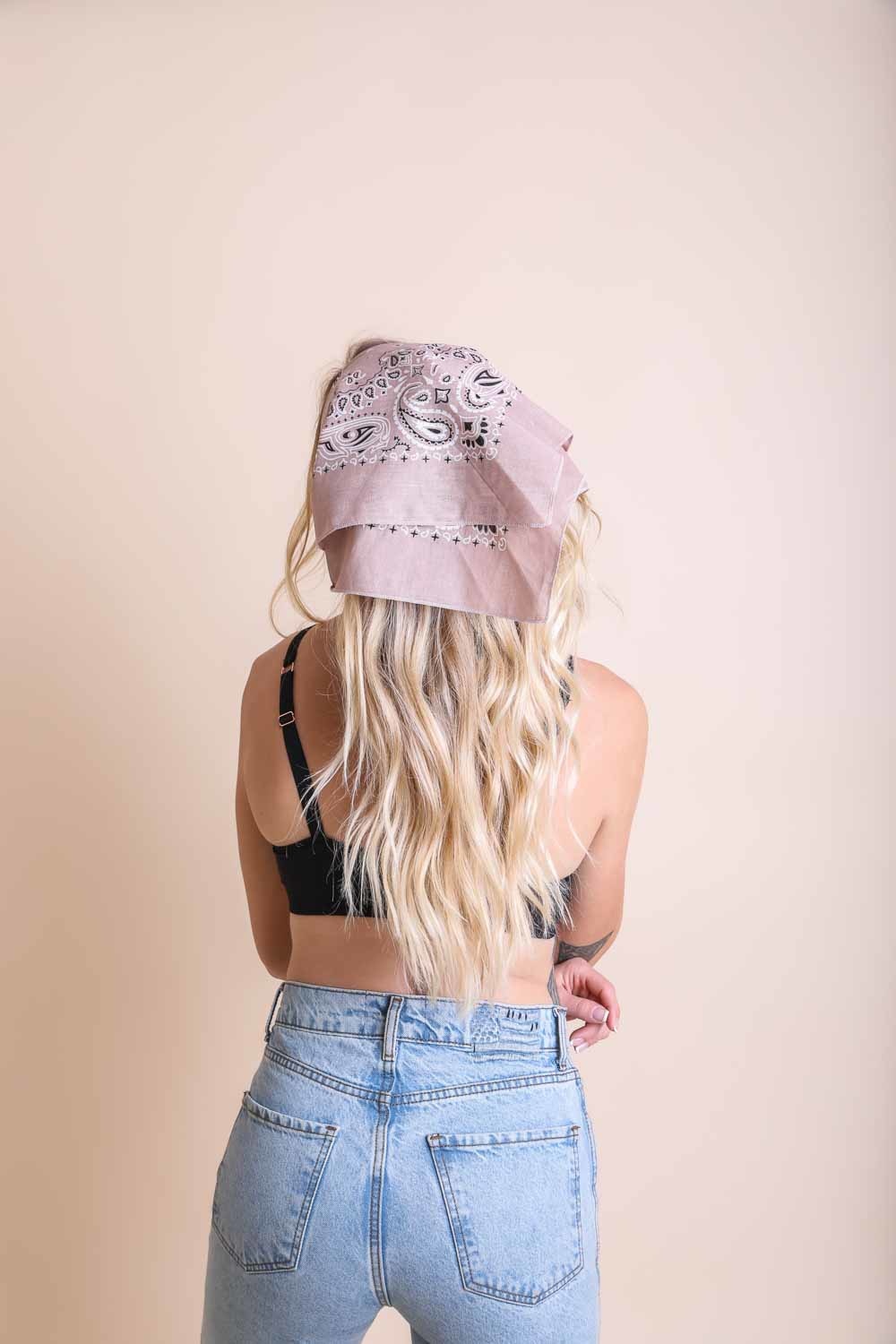 Muted Color Bandana Bandanas Leto Collection   