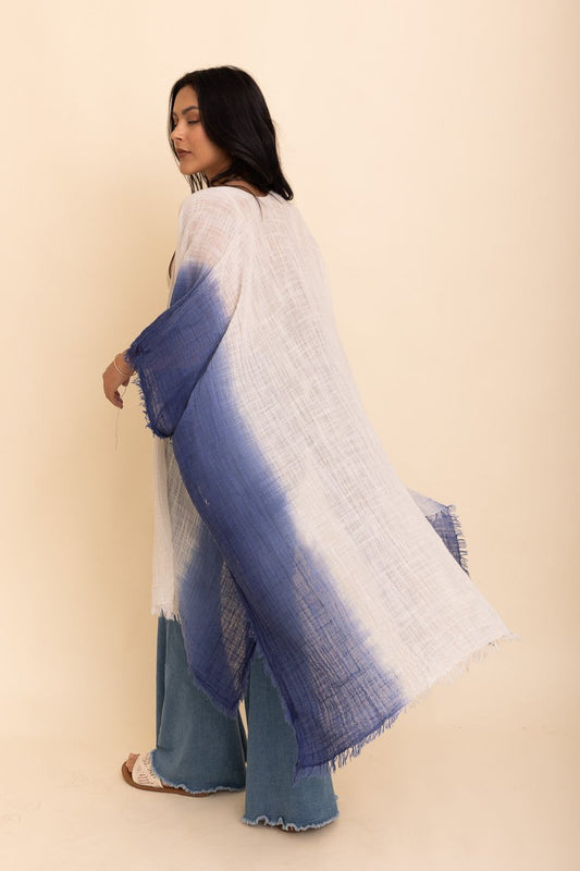 Mystic Hues Cotton Kimono - NeoKira Unlimited