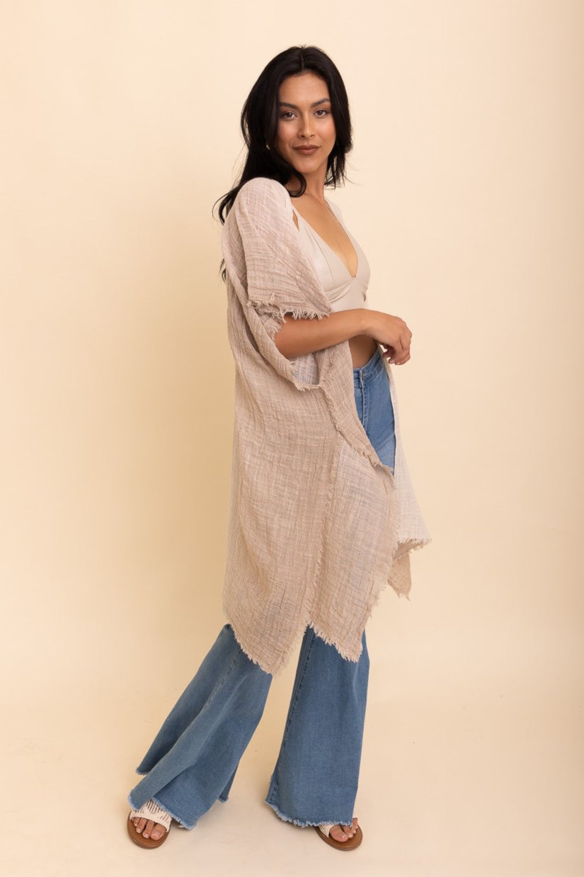 Mystic Hues Cotton Kimono - NeoKira Unlimited