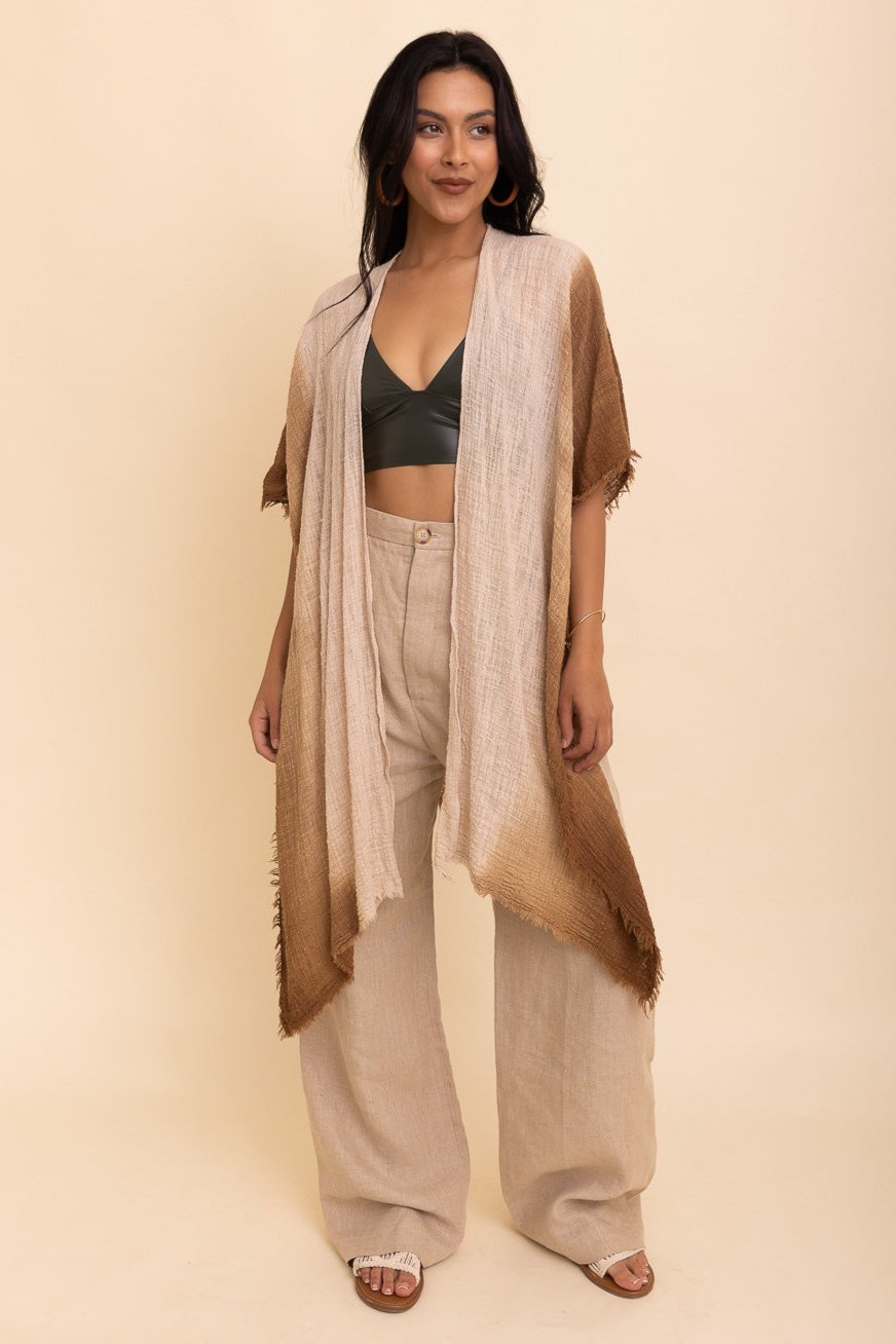 Mystic Hues Cotton Kimono - NeoKira Unlimited