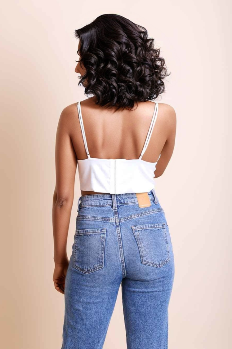 Satin Longline Bralette - NeoKira Unlimited