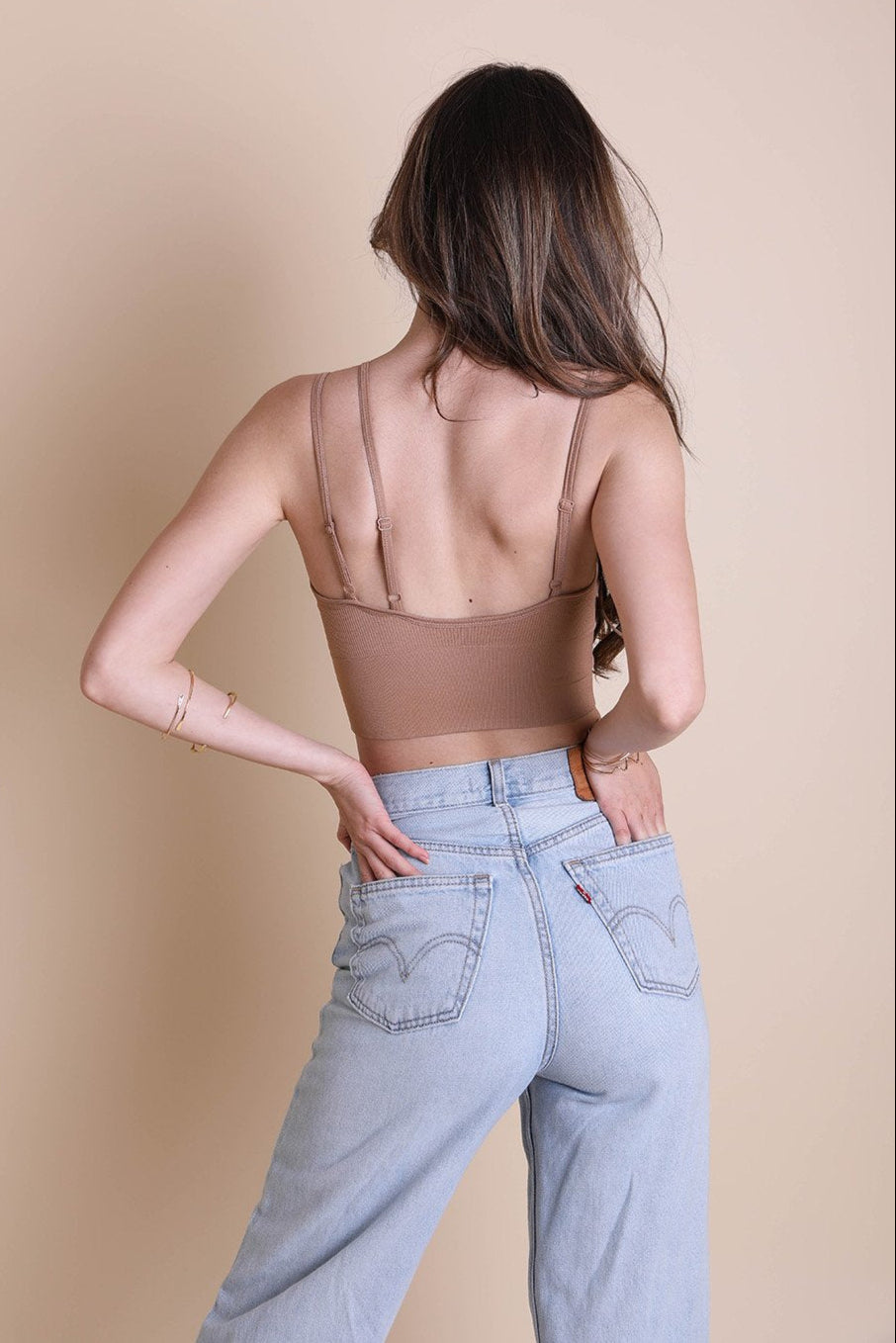 Offset Shoulder Brami Top - NeoKira Unlimited