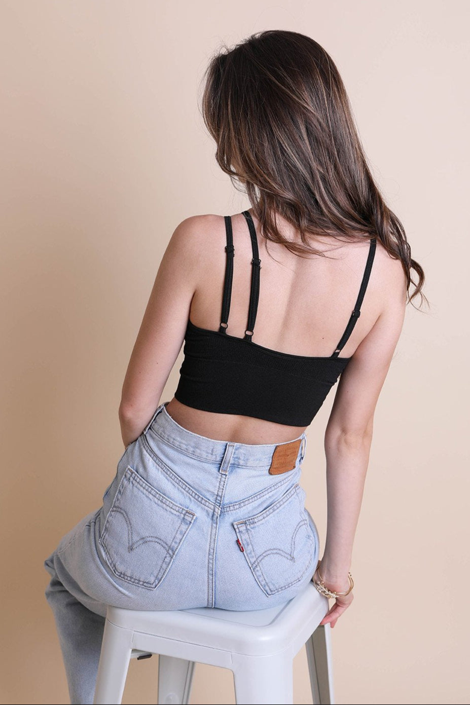 Offset Shoulder Brami Top - NeoKira Unlimited